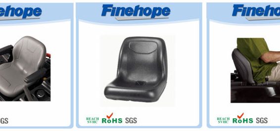 Anti-cracking garden pu tractor seat cover