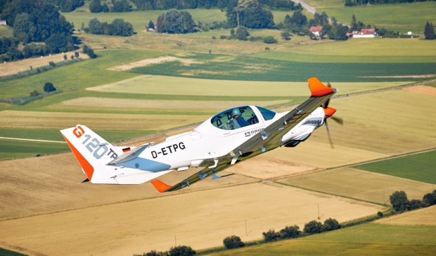 Flight Test: Grob G120TP  Photo: Christoph Schubert/Grob