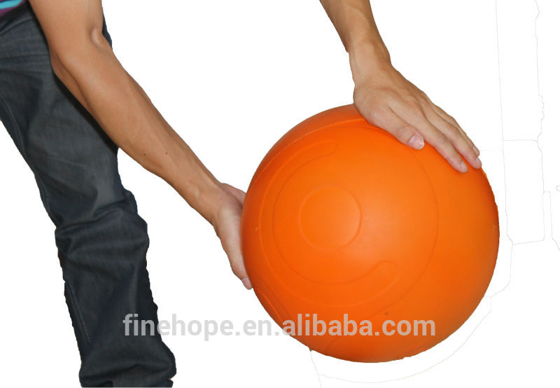 Indoor and outdoor exercise gym ball half yoga ball