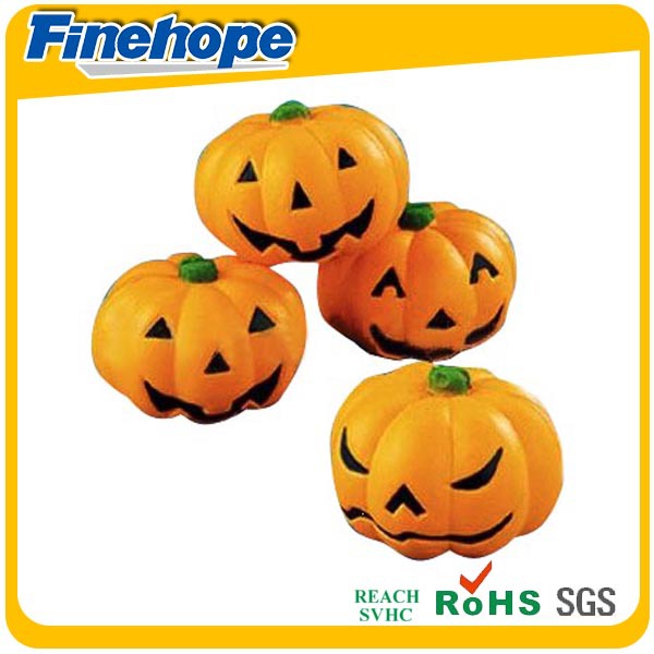 2014Good quality sweet pu foam halloween pumpkin lamp pumpkin designs