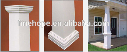 PU rigid foam close and open cornice OEM Customize Manufacturer