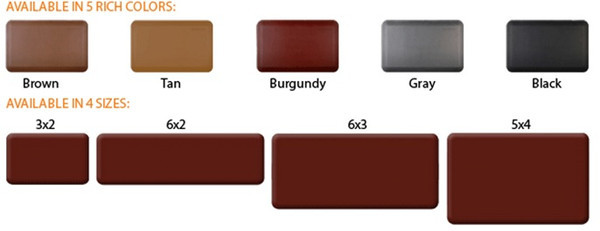 Eco-friendly integral skin pu foam kitchen drawer mat