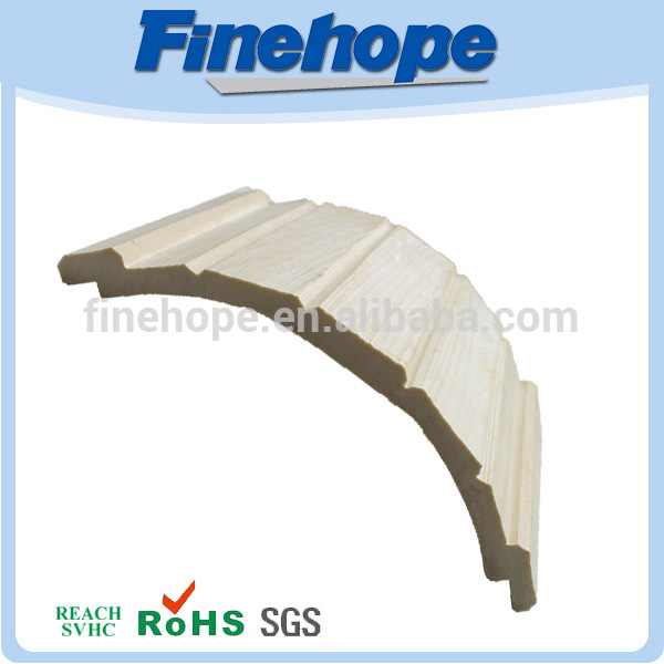 Eco-friendly PU design classic white cornice corners