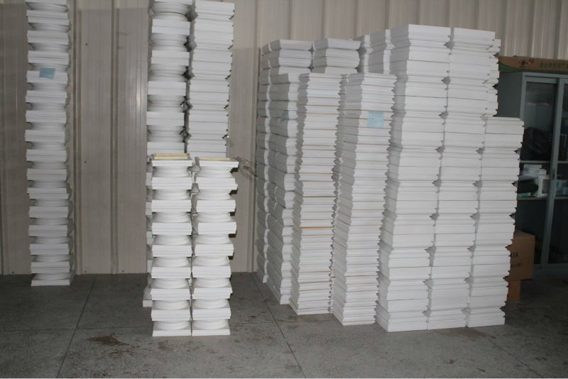 Good quality PU cap and base roman pillars for sale