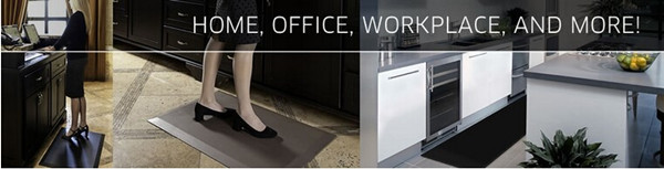 Kitchen Floor Mat PU Polyurethane Foam Waterproof Anti Fatigue Slip Kitchen Mat No-toxic Evironmental Customize Manufacturer