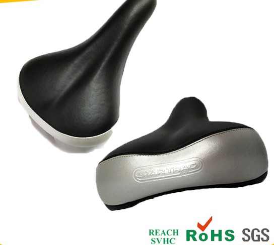 OEM PU bicycle accessories color custom fashion bike seats fitness saddle
