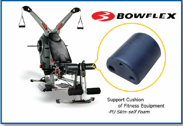 Fitness Equipment Wholesale PU Polyurethane Softy Durable Spare Parts Accessories Customize OEM Manufactuter