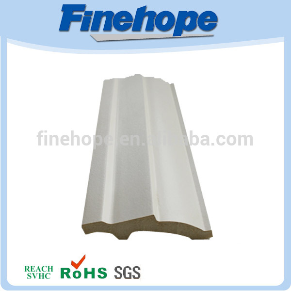 Eco-friendly PU design classic white cornice corners