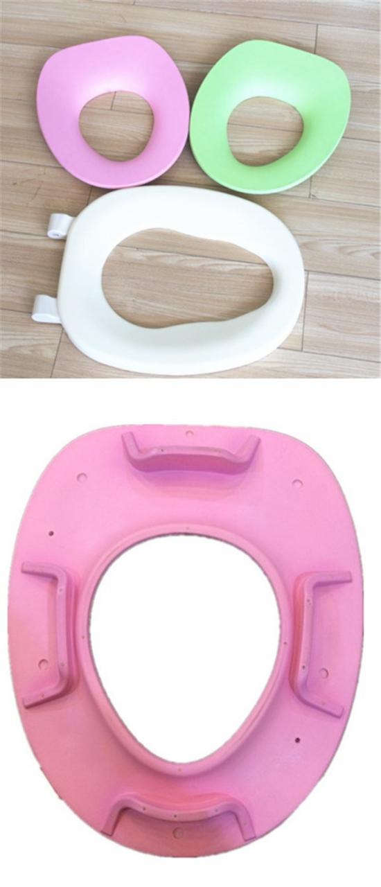 PU Polyurethane Foam Soft Baby Toilet Seat Customize Manufacturer blue toilet seat