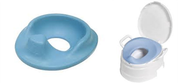 PU Polyurethane Foam Soft Baby Toilet Seat Customize Manufacturer blue toilet seat