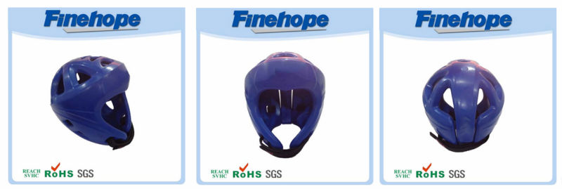 PU polyurethane Comfortable anti-cracking head protect PU boxing headgear