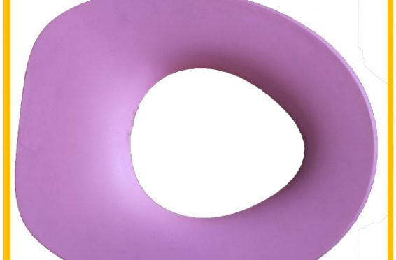 Polyurethane soft warm baby memory foam colorful kids toilet seat