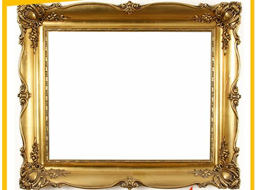 pu classical gold small antique photo frame sale