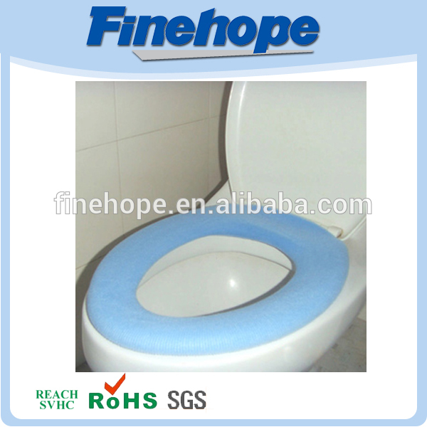 Polyurethane Environmental New design inflatable toilet seat cushion