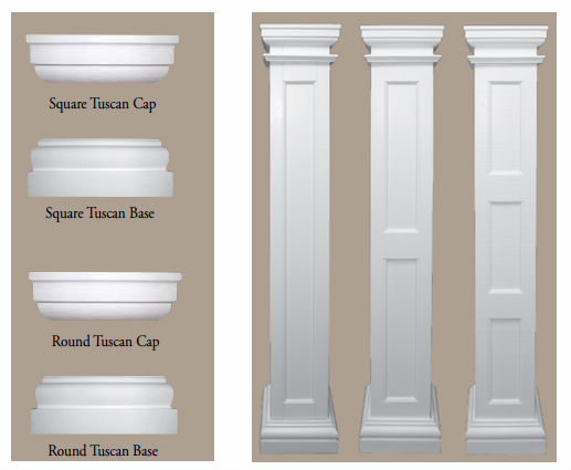 PU roman column capital & base molds for sale