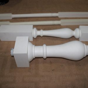 Hot Sell pu material stair part baluster