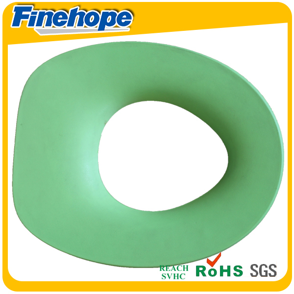 Polyurethane soft warm baby memory foam colorful european toilet seat