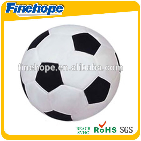 promotional pu memory foam soccer ball