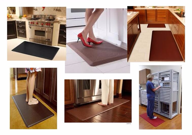 PU Polyurethane kitchen best anti fatigue cushioned mat foam matss