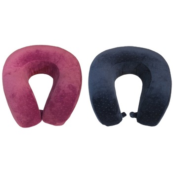 Comfortable polyurethane car neck funny travel neck pillow